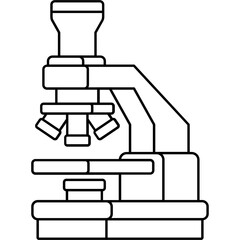 Wall Mural - Microscope Icon