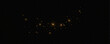 © blagorodez - Vector sparkles on a transparent background. Christmas light effect. Sparkling magical dust particles.The dust sparks and golden stars shine with special light.