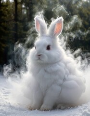 Foggy Rabbit: A Magical Winter Wonderland