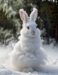 Foggy Rabbit: A Magical Winter Wonderland