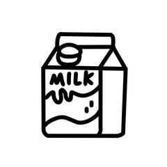 Milk box icon