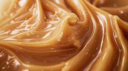 Wall Mural - salted caramel, the texture should be very smooth without any bumbs or waves and glossy