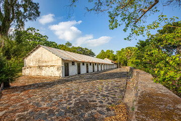 Chuong Bo prison,Famous historical relics on Con Dao island, Ba Ria Vung Tau, Vietnam