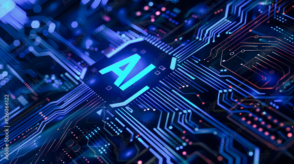 Symbol Image Futuristic Digital Network AI Artificial Intelligence Logo ...