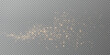© Виктория Проскурина - Magic golden wind png festive isolated on transparent background. Golden comet png with sparkling stars and dust. Powder dust light PNG. Magic shining gold dust. Fine, shiny dust bokeh particles fal