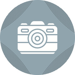 Canvas Print - Camera Vector Icon