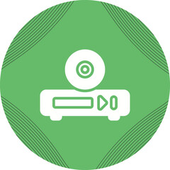 Wall Mural - DVD Drive Vector Icon