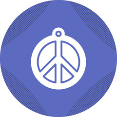 Wall Mural - Peace symbol Vector Icon