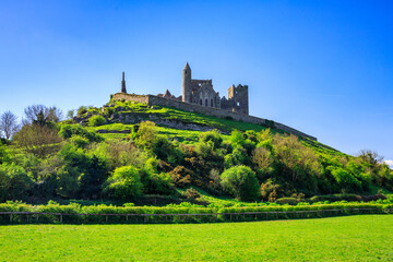 Wall Mural - The Rock of Cashel - historical site located at Cashel, County Tipperary, Ireland.The Rock of Cashel - historical site located at Cashel, County Tipperary, Ireland.