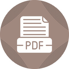 Poster - Document Formate Vector Icon