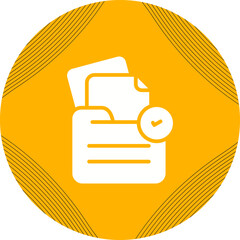 Poster - Document Vector Icon