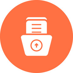 Poster - Upload Vector Icon