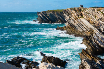 Wall Mural - Rocky coast of the sea