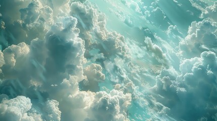 Wall Mural - a view of the sky from above
