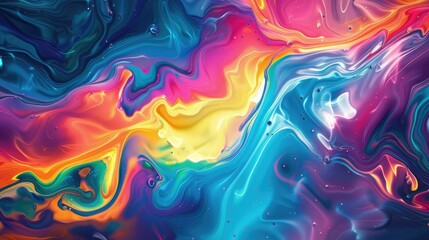 Poster - Vibrant abstract background artwork suitable for posters