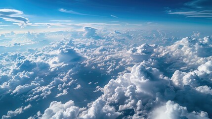 Wall Mural - sky viewed from above