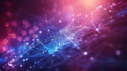 a colorful abstract background with lines and dots