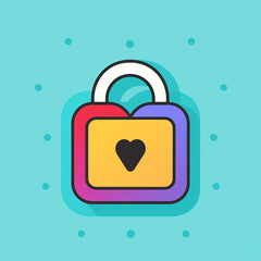 Lock_Modern_Line_Icon_Vector_Line_Art_CuteIcon_Design