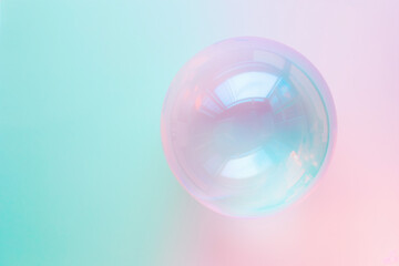 Wall Mural - 3d bubble illustration, water