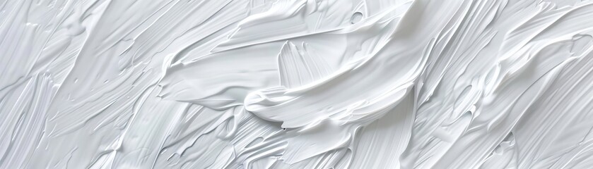 Poster - An abstract white texture of brush strokes. This is suitable for backgrounds in wallpapers and maps.