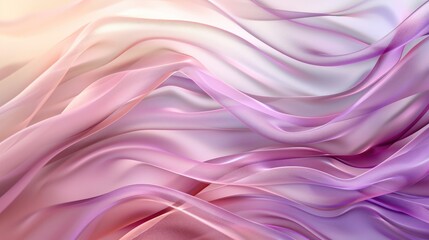Poster - Silky Wave Abstract Art Design Background