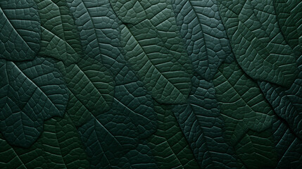 Wall Mural - Leafy Texture Design - Nature's Green Art