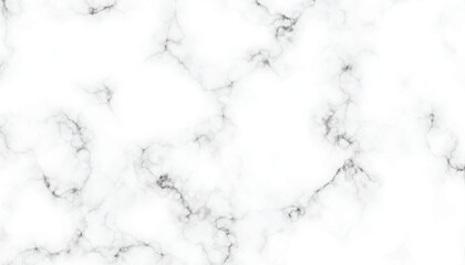 Wall Mural - White luxury marble texture background. White marble stone texture with black cracks pattern.