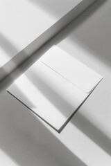 Poster - A piece of paper on a table, suitable for office or education concepts
