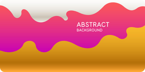 Poster - modern backgrounds with abstract elements and dynamic shapes. compositions of colored spots. vector 