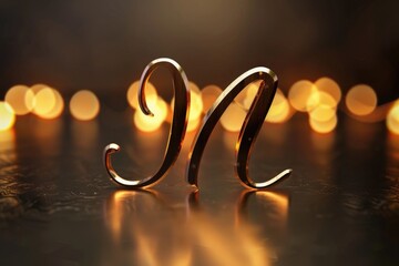 Poster - Close-up of a metal object with glowing lights, suitable for technology concepts