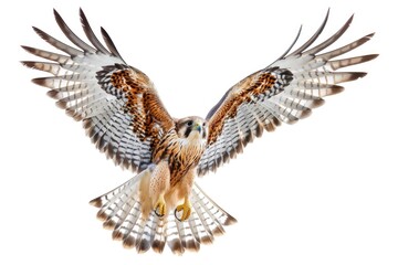 Poster - A majestic bird of prey soaring through the sky. Suitable for various nature and wildlife themes