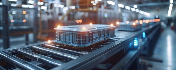 Poster - Sustainable Electric Vehicle Battery Manufacturing Facility Emphasizing Clean Energy Technologies
