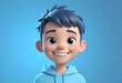 © 月 明 - 3d cartoon character front photo