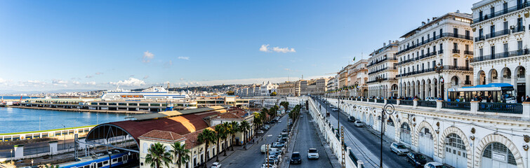 Sticker - Algiers landmarks, HDR Image