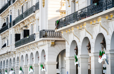 Wall Mural - Algiers landmarks, HDR Image