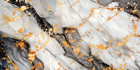 Wall Mural - Mesmerizing Marble Texture with Gleaming Gold Veins A Luxurious Backdrop for Sophisticated Designs