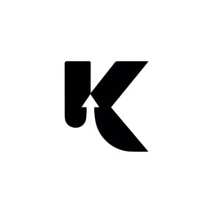 Poster - K dummy vector logo design v7