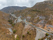 © AmazingAerialAgency - Aerial view of road patterns in Cartagena, Murcia, Spain.