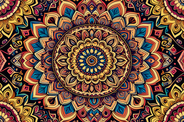 Poster - mandala pattern