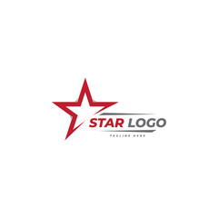 Wall Mural - star logo icon vector template