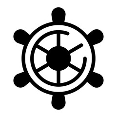 Sticker - ship wheel