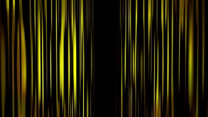 Poster - golden flying zooming blurry wall. Computer generated 3d render