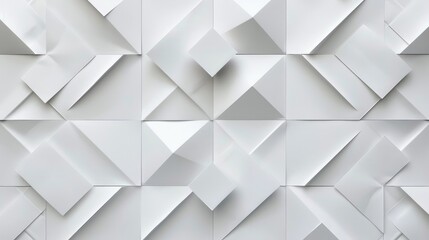 Leinwandbilder - Clean white background with light grey, geometric patterns.