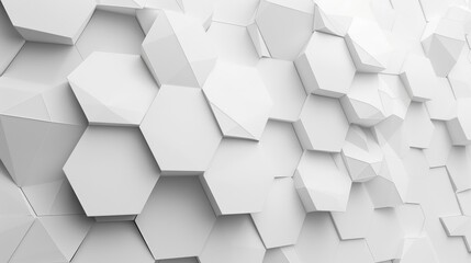 Leinwandbilder - Clean white background with light grey, geometric patterns.