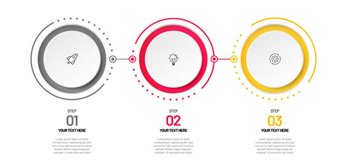 Wall Mural - Timeline infographic design with 6 options or steps. Infographics for business concept. Can be used for presentations workflow layout, banner, process, diagram, flow chart, info graph, annual report.