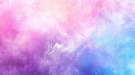 Poster - Soft pastel gradient with a blend of pink, purple, and blue.
