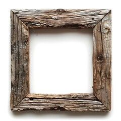 Poster - Rustic Pallet Wood Frame with Weathered Finish for Eco Friendly and Vintage Decor