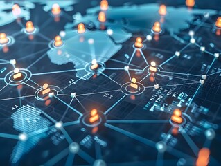 Poster - Digital Interface Enabling Virtual Leadership and Global Team Connectivity
