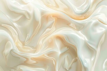 Poster - Elegant abstract background with a creamy marble texture design in soft beige tones