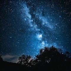 starry sky.